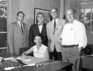 Marie Lechner Schaer and her posse