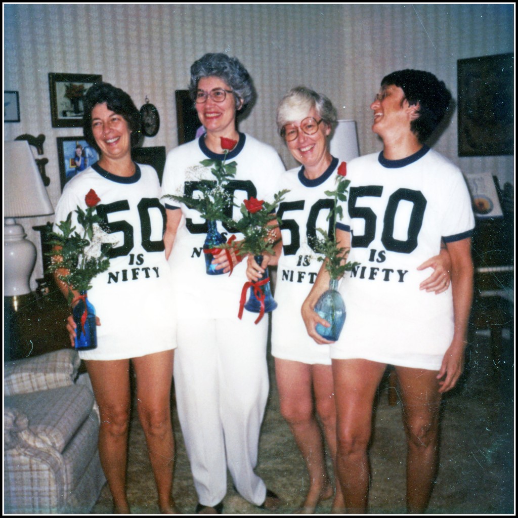Joan, Mary, Nancy, and Dorothy - The North High Posse